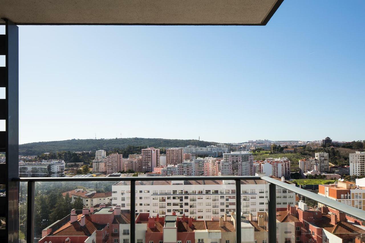 Skyscraper Riverview Lisbon With Indoor Pool Zewnętrze zdjęcie